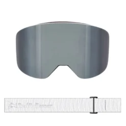 Masque De Ski Red Bull Magnetron Slick Matt White / Smoke Silver