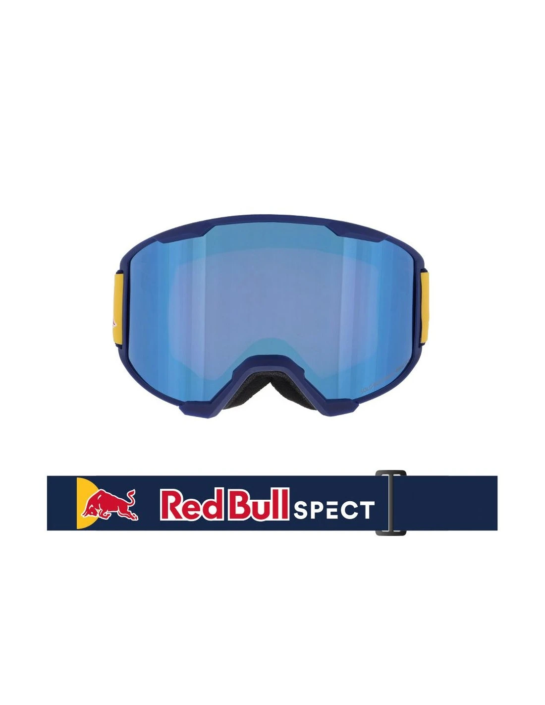 Masque De Ski Red Bull Solo Matt Dark Blue / Blue Headband 5 Masque De Ski Red Bull Solo Matt Dark Blue / Blue Headband – Image 3