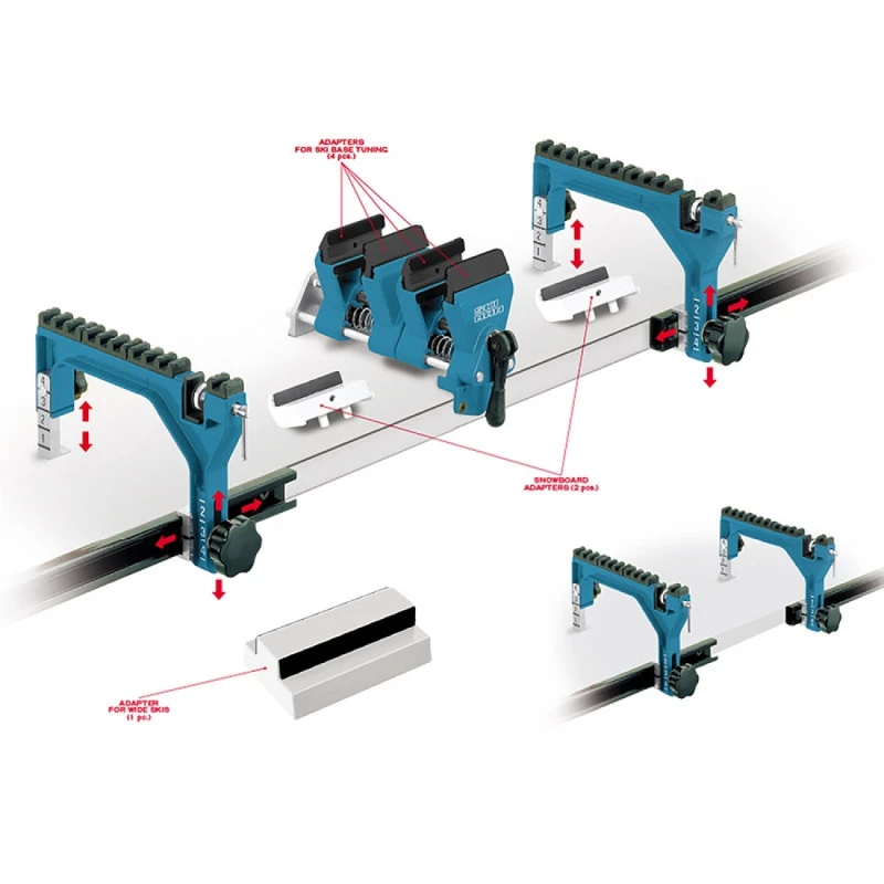 Paire D’Étaux Vola Skiman Double Workshop Vise 3 Paire D’Étaux Vola Skiman Double Workshop Vise
