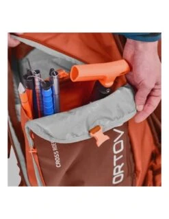 Sac à Dos Ortovox Cross Rider 22 Desert Orange -Matériel De Ski Boutique sac a dos ortovox cross rider 22 desert orange 3