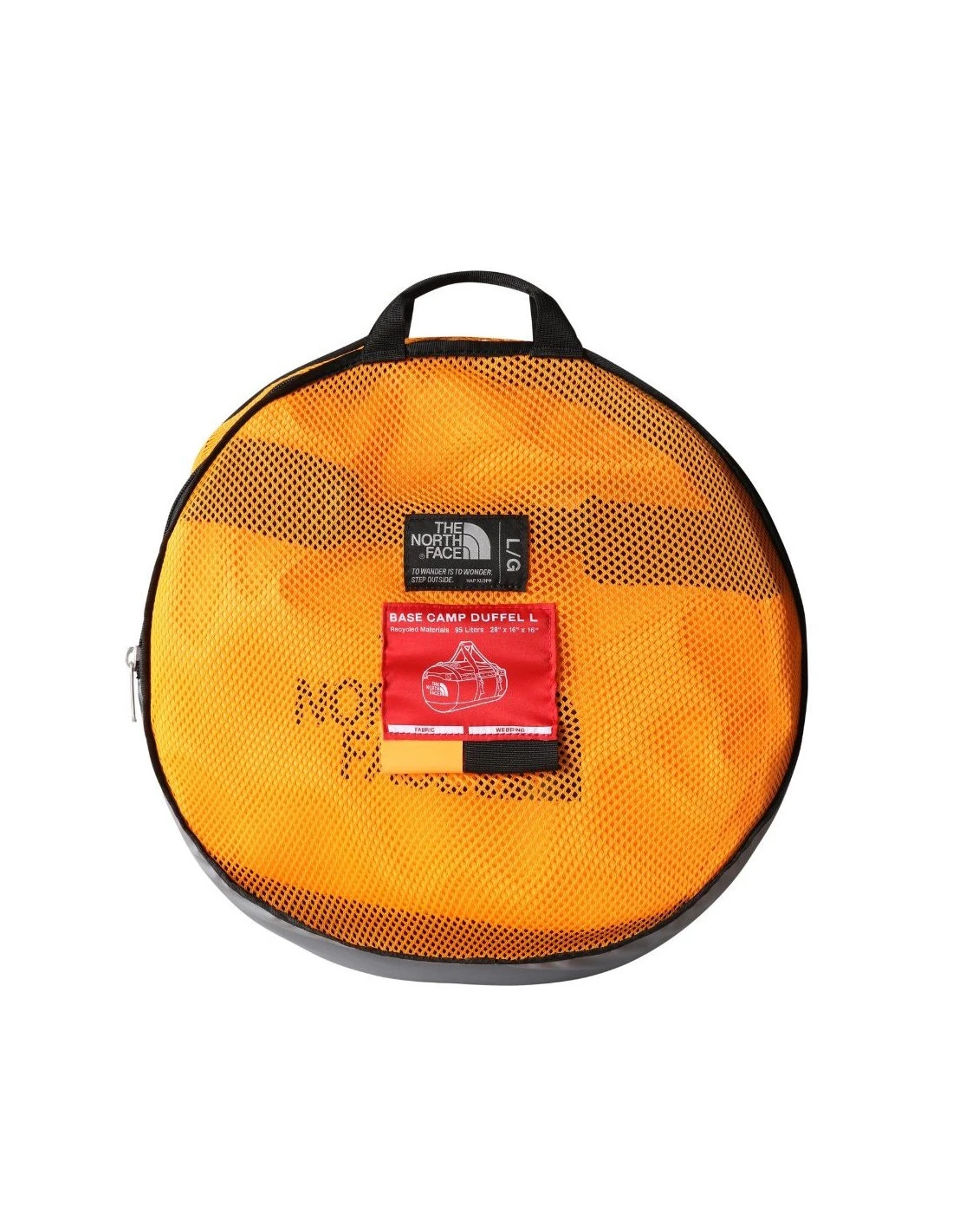 Sac De Voyage The North Face Base Camp Duffel L Cone Orange 6 Sac De Voyage The North Face Base Camp Duffel L Cone Orange – Image 4