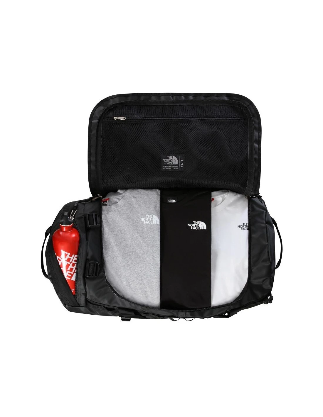 Sac The North Face Base Camp Duffel L Tnf Black / Tnf White 4 Sac The North Face Base Camp Duffel L Tnf Black / Tnf White – Image 2
