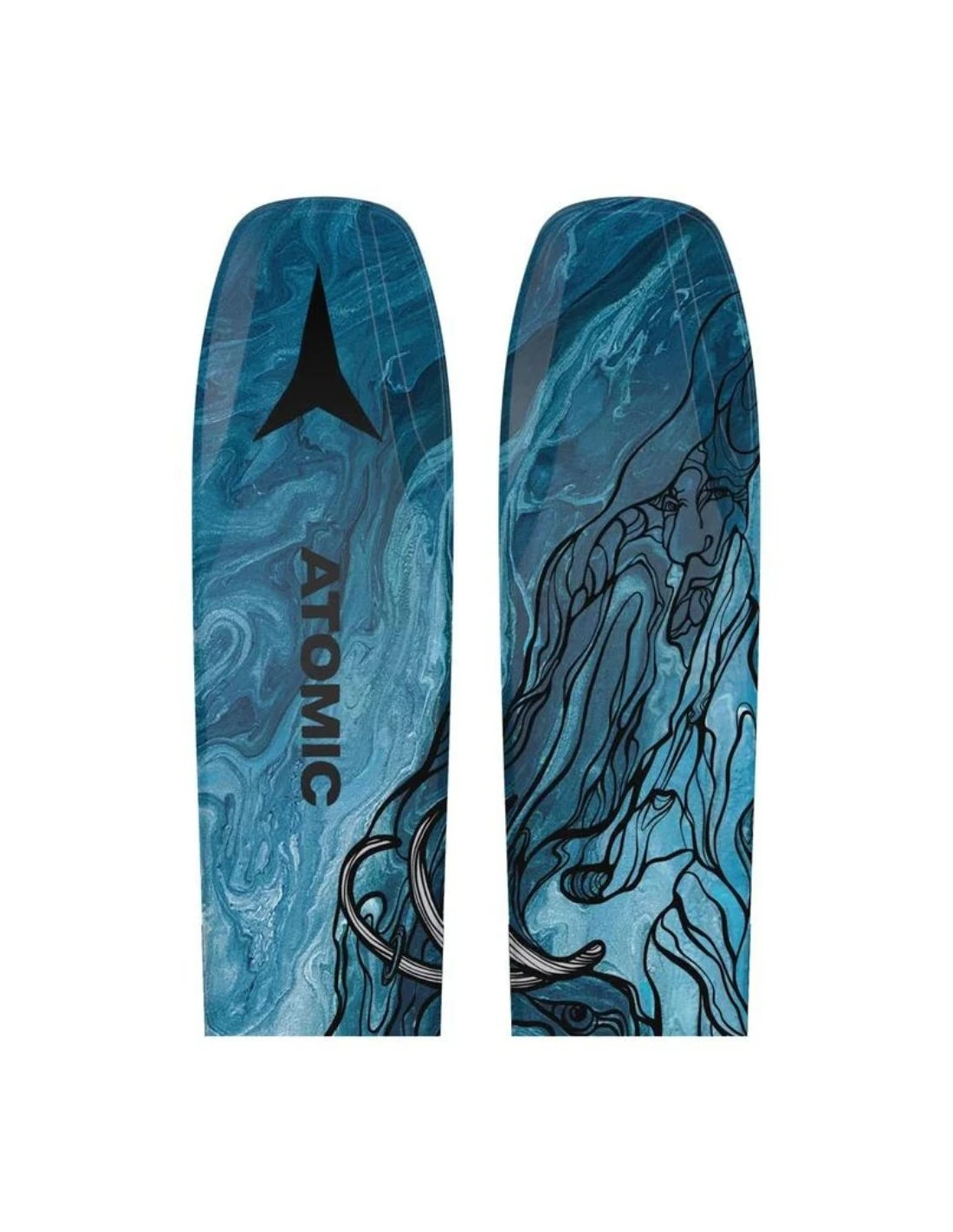 Ski Atomic Bent Chetler 90 Metalic Blue / Grey 6 Ski Atomic Bent Chetler 90 Metalic Blue / Grey – Image 4