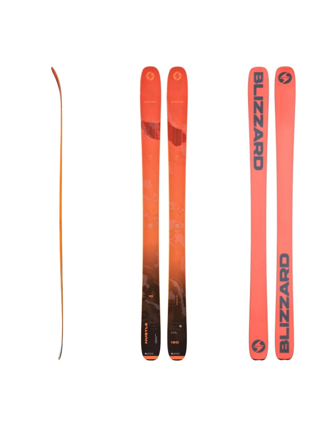 Ski Blizzard Hustle 10 Orange 2023 4 Ski Blizzard Hustle 10 Orange 2023 – Image 2