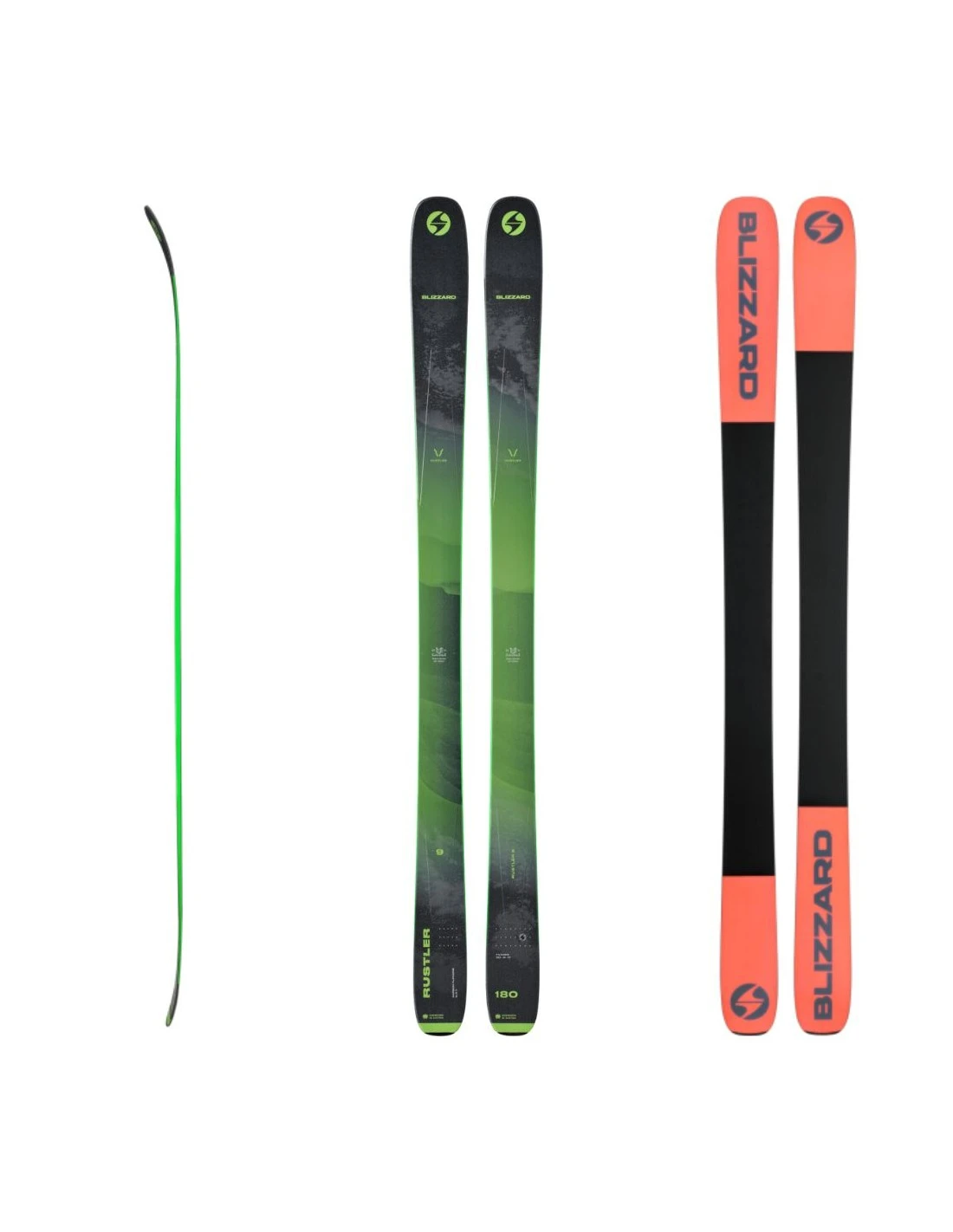 Ski Blizzard Rustler 9 Green 2023 4 Ski Blizzard Rustler 9 Green 2023 – Image 2