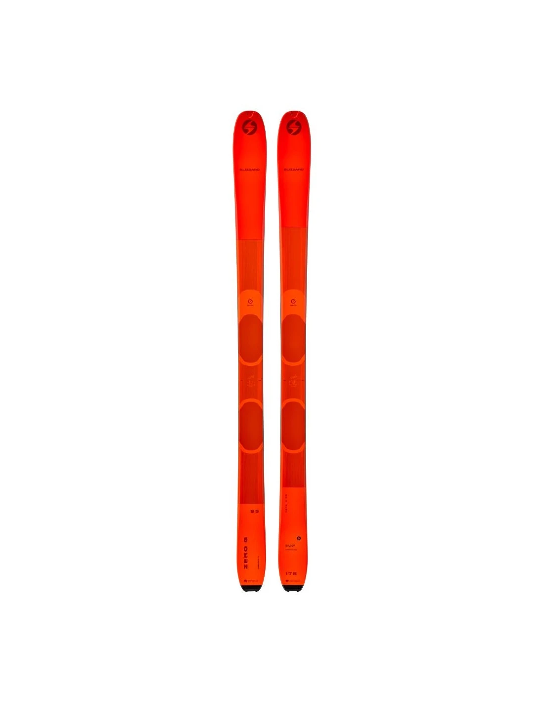 Skis De Randonnée Blizzard Zero G 095 Flate Orange 2023 3 Skis De Randonnée Blizzard Zero G 095 Flate Orange 2023
