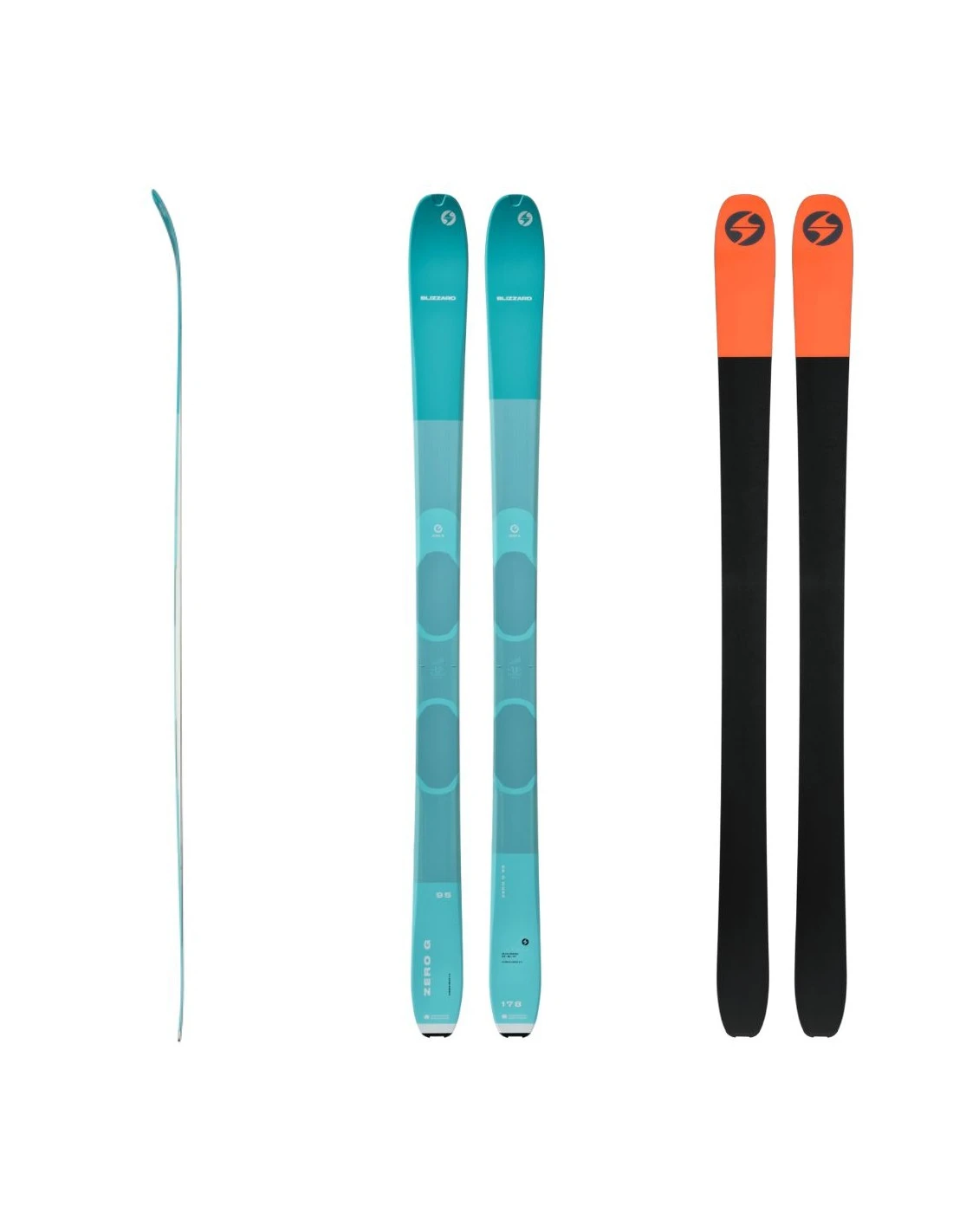 Skis De Randonnée Blizzard Zero G 095 W Flate Light Blue 2023 3 Skis De Randonnée Blizzard Zero G 095 W Flate Light Blue 2023