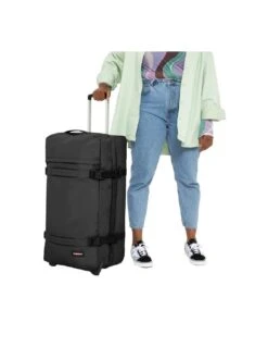 Valise Eastpak Transit'R L Black -Matériel De Ski Boutique valise eastpak transit r l black 2