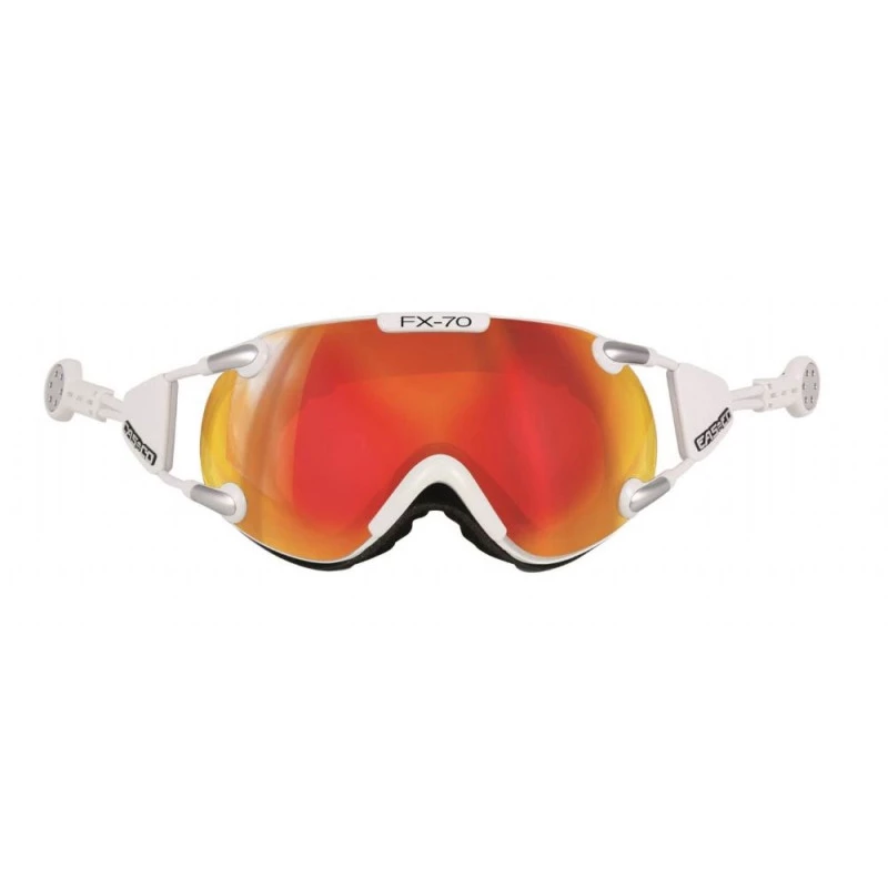 Visière Casque De Ski Casco Fx70 Carbonic White / Orange 3 Visière Casque De Ski Casco Fx70 Carbonic White / Orange